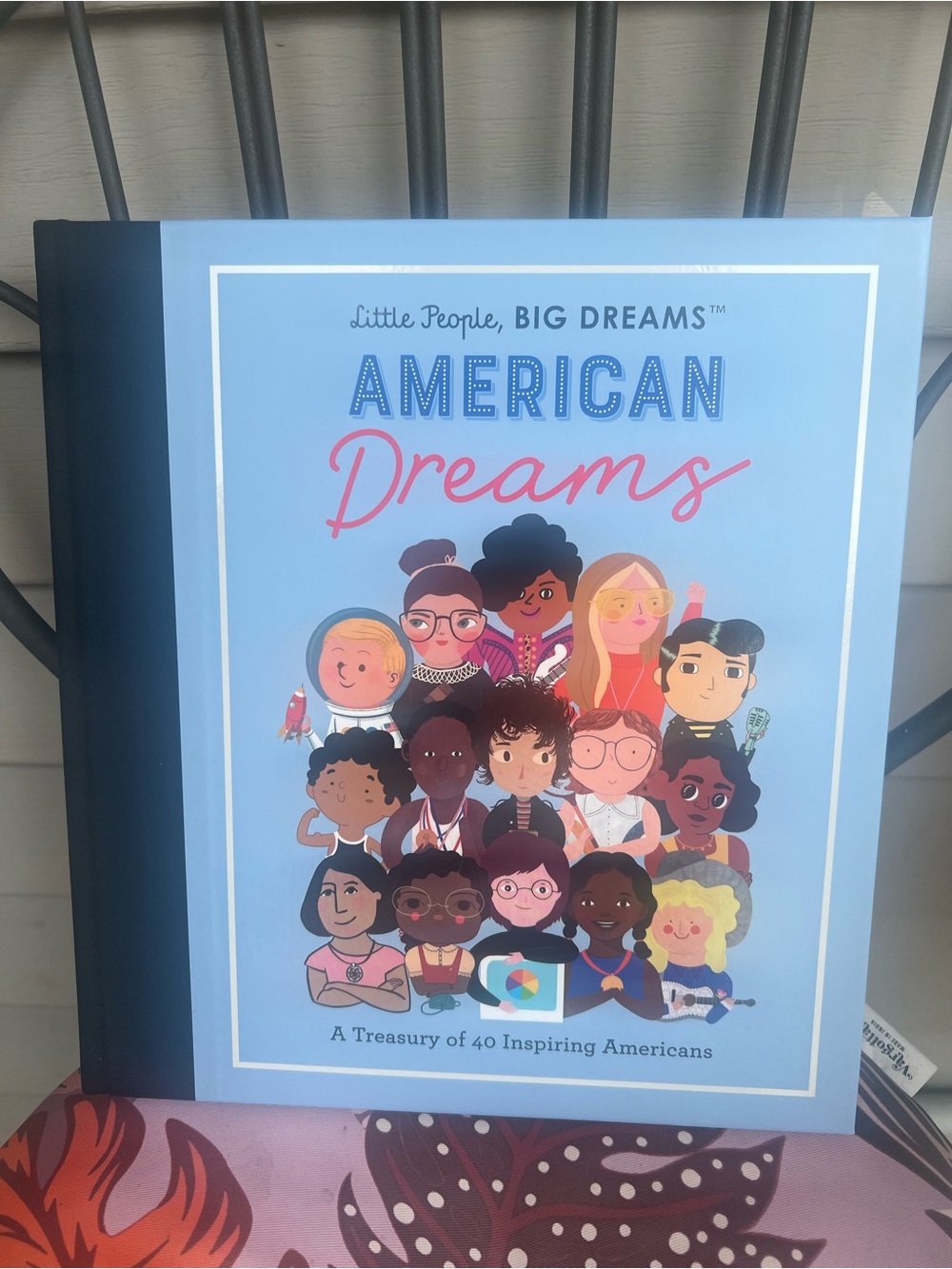 American Dreams Illustrated Hardcover Book - Blue Cover New!